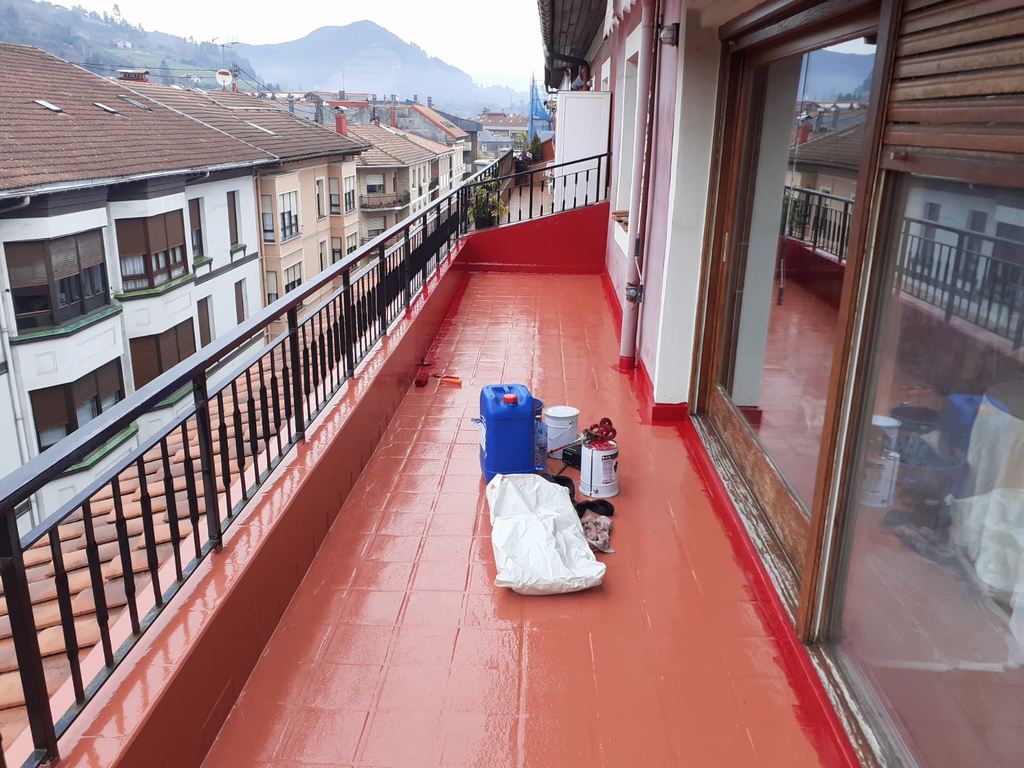Impermeabilización de patios y terrazas en Bilbao Bizkaia