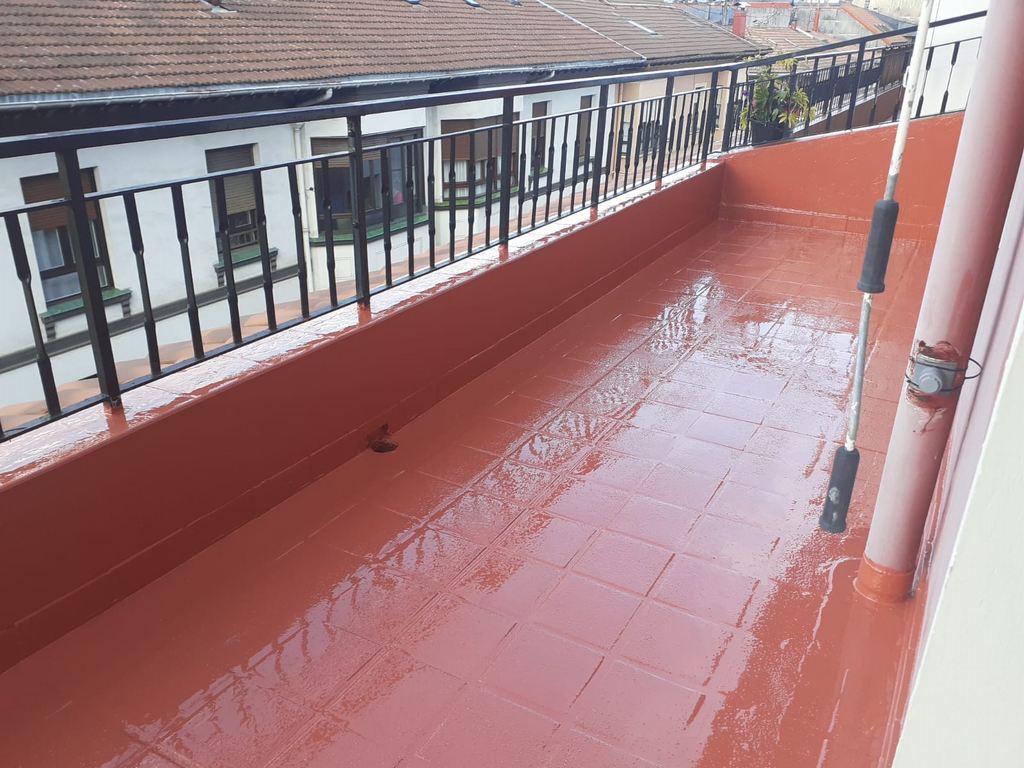 Impermeabilización de patios y terrazas en Bilbao Bizkaia