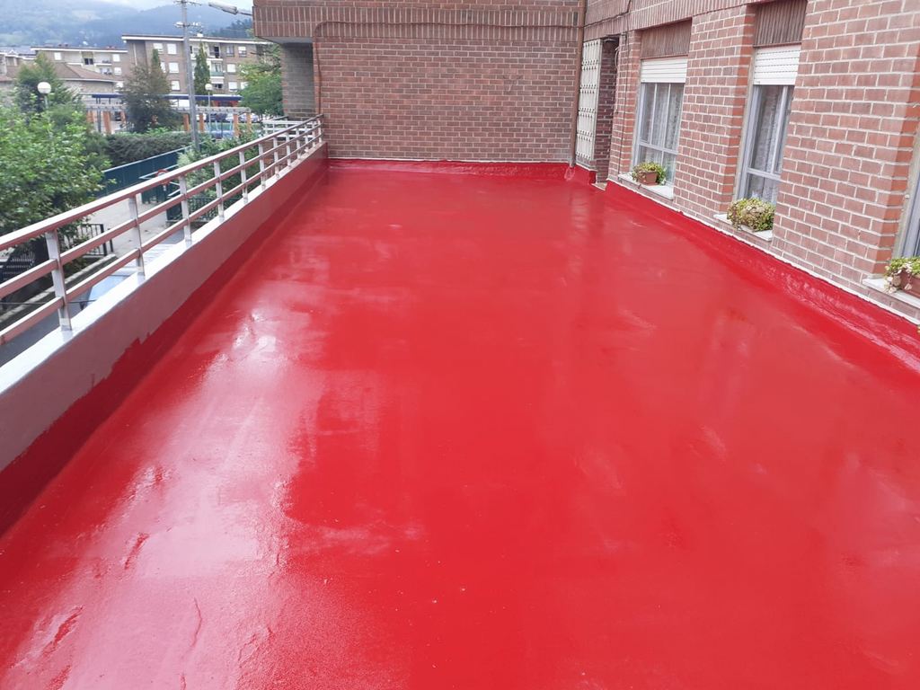 Impermeabilización de patios y terrazas en Bilbao Bizkaia